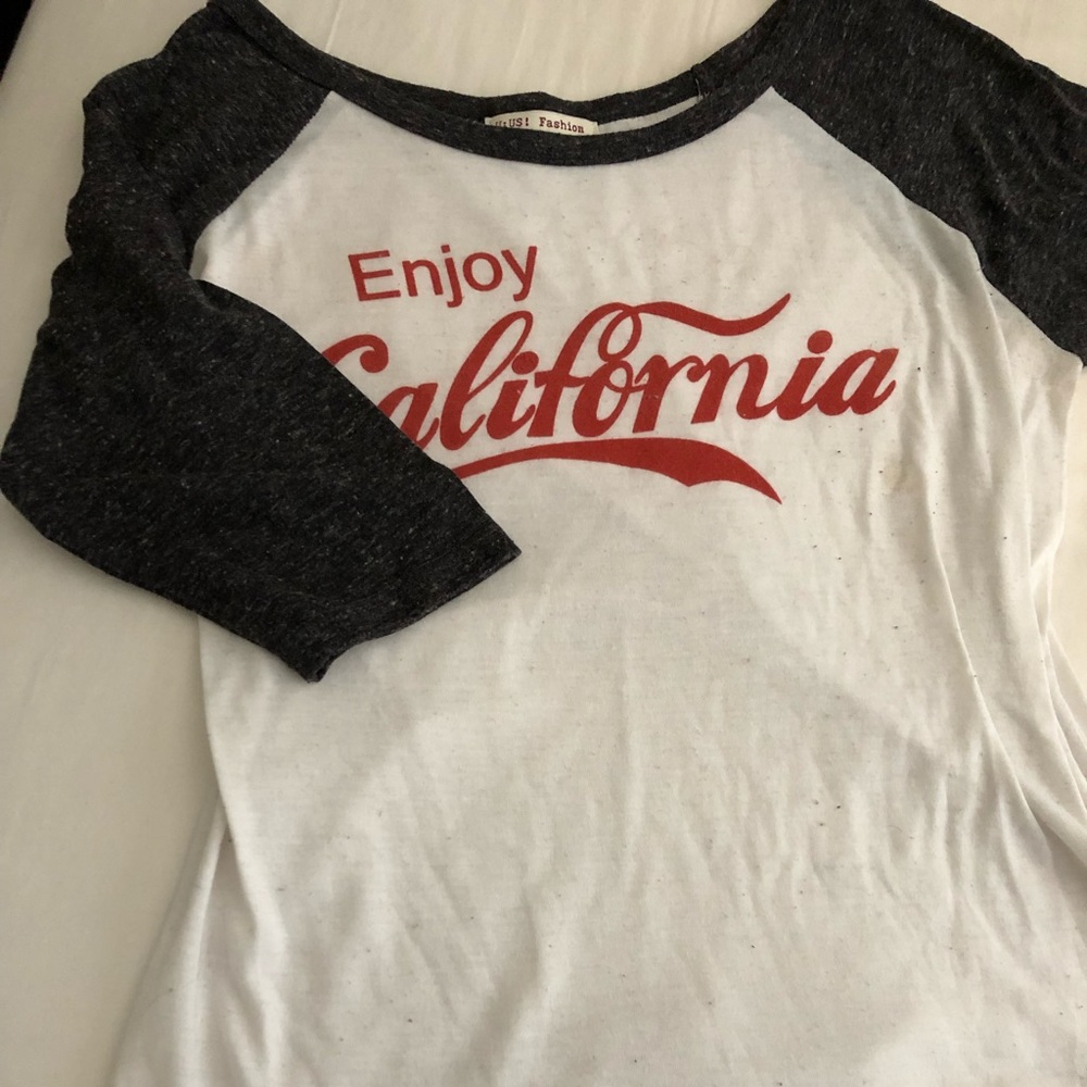 Enjoy California Baseball Tee